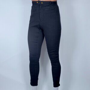 Jean Paul Gaultier Homme pants trousers 48 / 30 - 32 high waist matador black